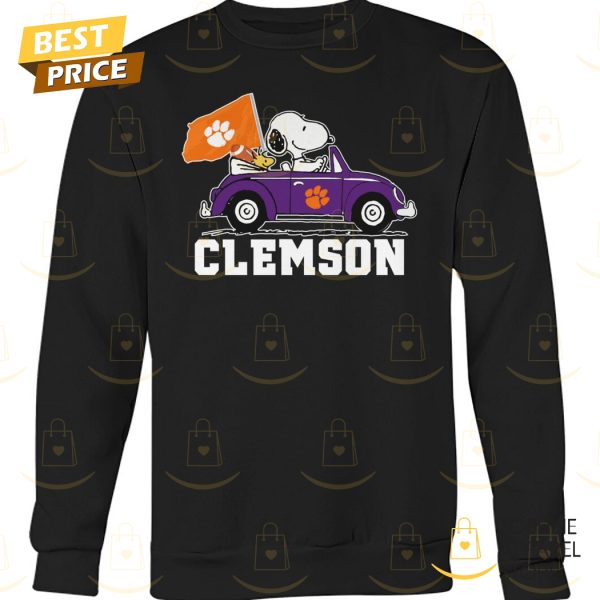 Snoopy x Clemson Tigers Unisex T-Shirt