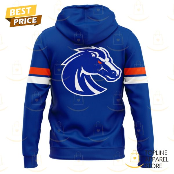 Boise State Broncos Football Team Hoodie – Blue