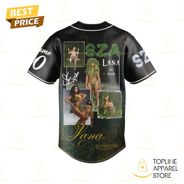 Personalized SZA Lana Sos Deluxe Baseball Jersey