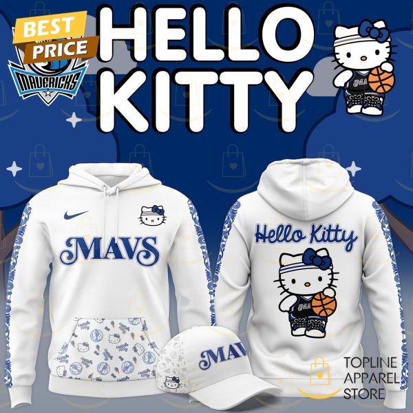 Dallas Mavericks x Hello Kitty Hoodie – White