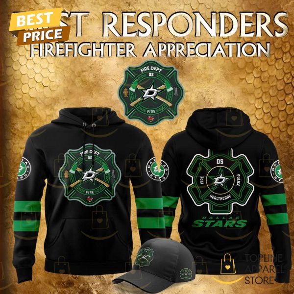 Dallas Stars x 2024 Firefighter Appreciation Night Hoodie