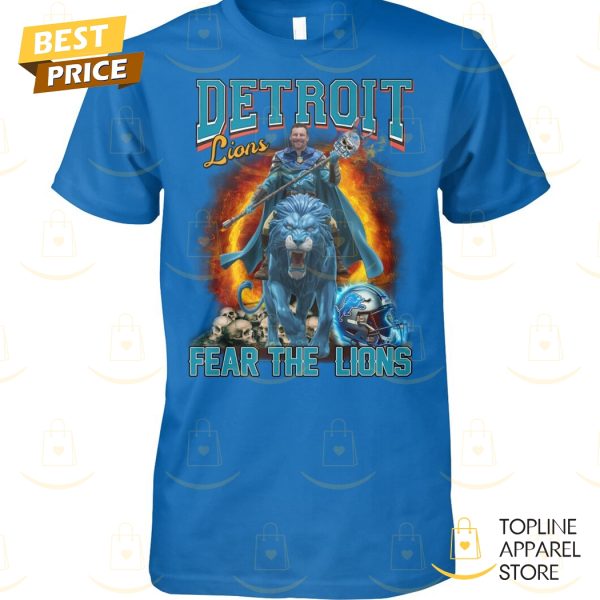 Detroit Lions Fear The Lions Unisex T-Shirt