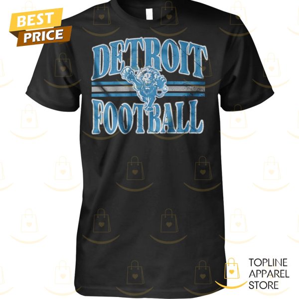 Detroit Lions Football Logo Unisex T-Shirt