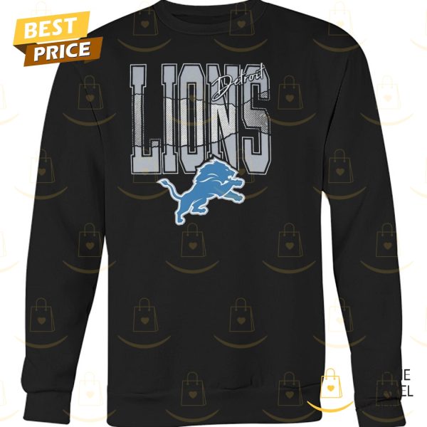 Detroit Lions Football Logo Design Unisex T-Shirt