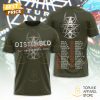 Disturbed The Sickness 25th Anniversary Tour 3D T-Shirt