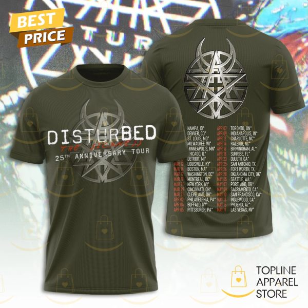 Disturbed The Sickness 25th Anniversary Tour Air Force 1