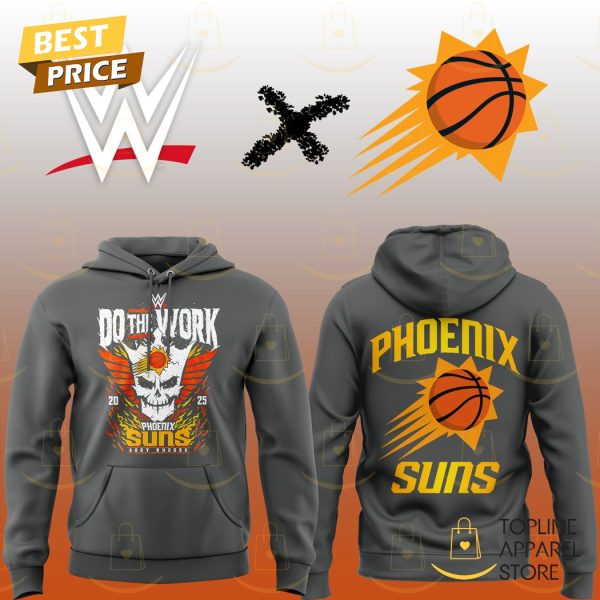 Do The Work 2025 Phoenix Suns x WWE Cody Rhodes 3D T-Shirt