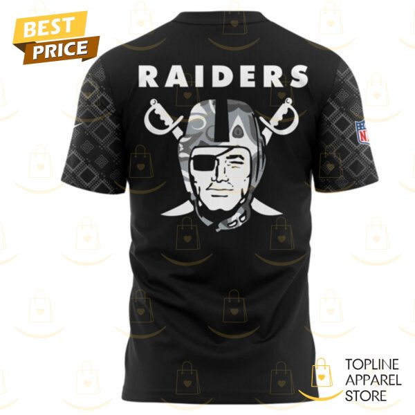 Las Vegas Raiders 2024 Native American Heritage Month 3D T-Shirt