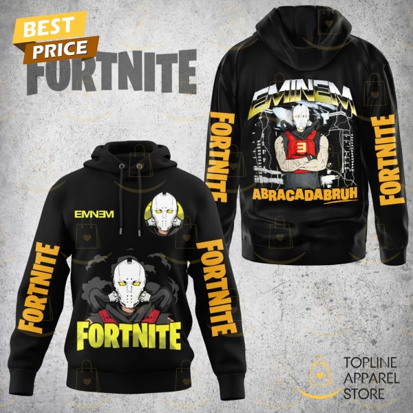 Eminem Fortnite Abracadabra Design Hoodie – Black