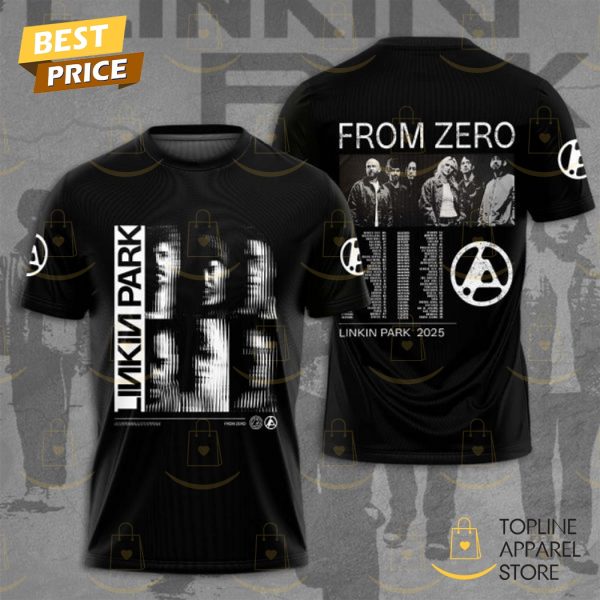 Linkin Park From Zero 2025 3D T-Shirt