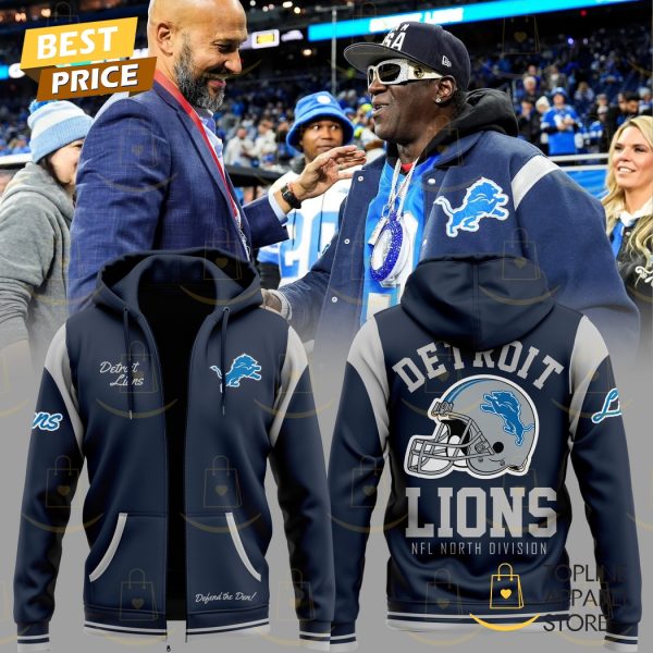 Flavor Flav Detroit Lions NFC North Division Zip Hoodie