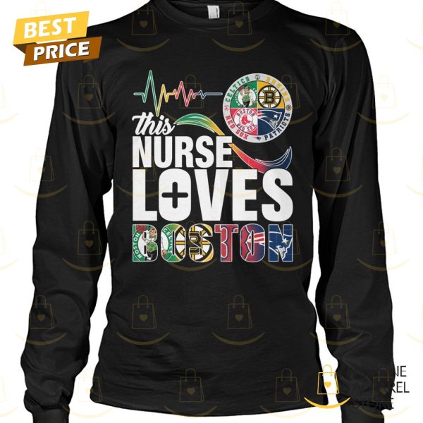 This Nurse Loves Boston Unisex T-Shirt