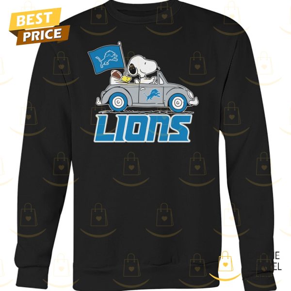 Detroit Lions x Snoopy Unisex T-Shirt