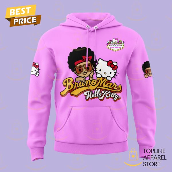 Hello Kitty x Bruno Mars Hoodie – Pink