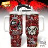 Georgia Bulldogs Sic Em Go Dawgs Tumbler With Handle And Straw