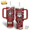 georgia bulldogs sic em go dawgs tumbler with handle and straw 4 qj7UM.jpg