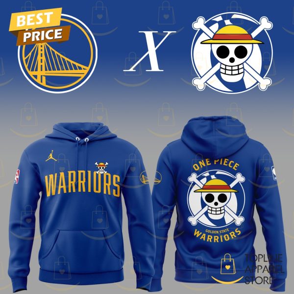 Golden State Warriors Basketball x One Piece Hoodie