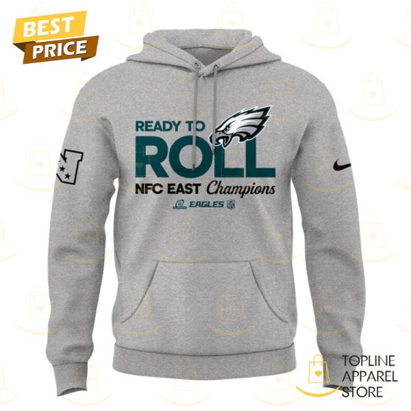 Ready To Roll NFC East Division Champions Philadelphia Eagles Hoodie – Grey