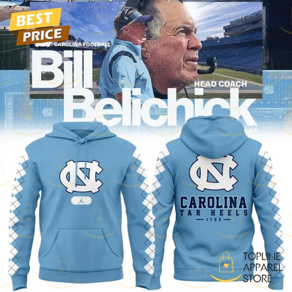 Head Coach Bill Belichick North Carolina Tar Heels Hoodie