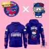 Buffalo Bills 2024 AFC East Division Champions Chill Guy Hoodie