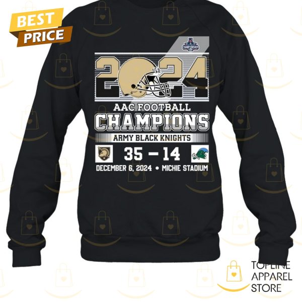 Army Black Knights AAC Football Champions Unisex T-Shirt