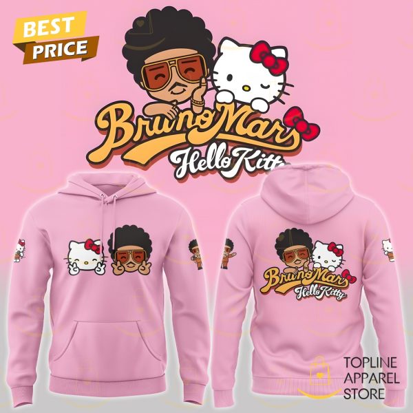 Hello Kitty x Bruno Mars Design Hoodie