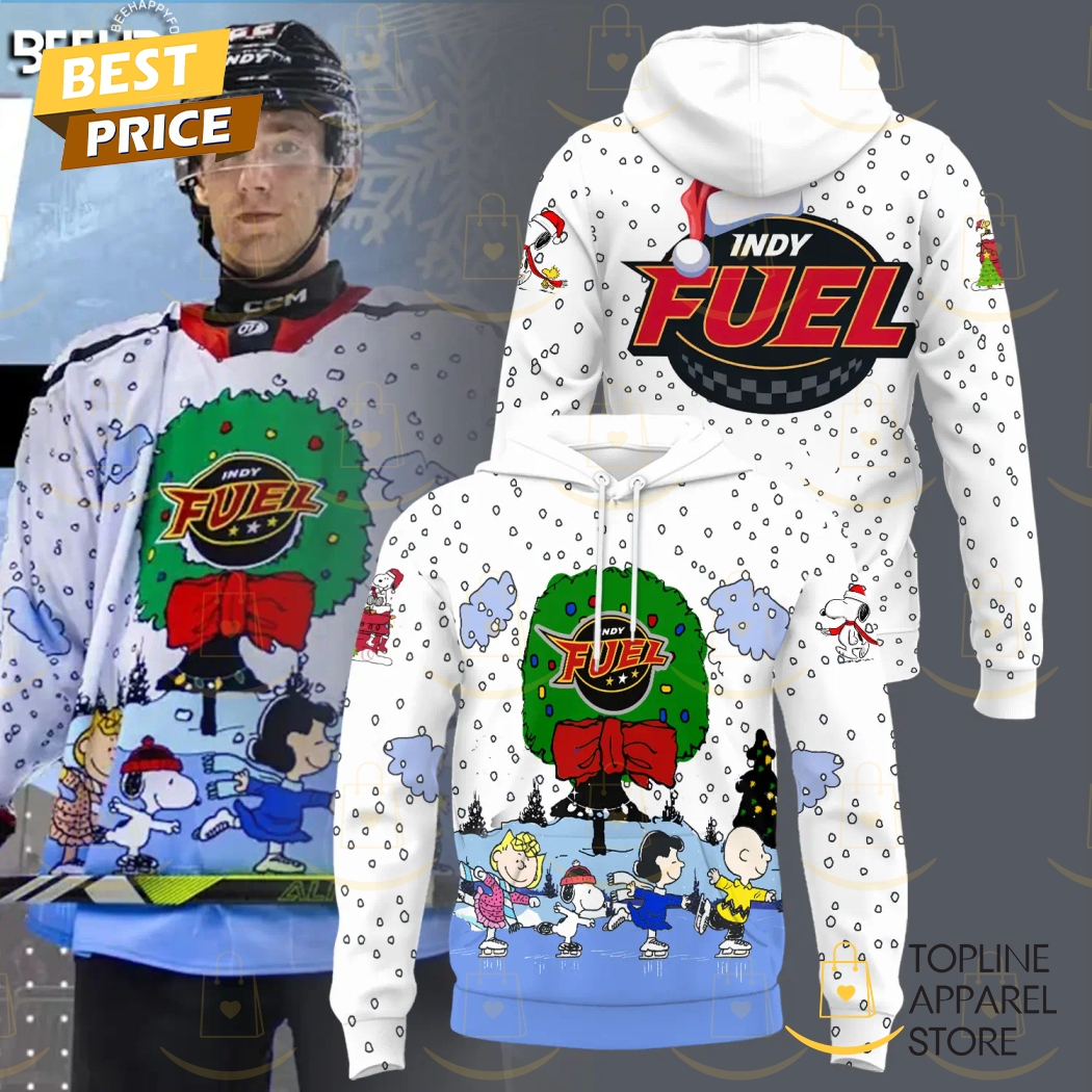 Indy Fuel - Peanuts A Christmas Clebration Night Hoodie Indy Fuel - Peanuts A Christmas Clebration Night Hoodie