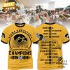 East Carolina Pirates 2024 Military Bowl Champions 3D T-Shirt