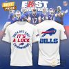 Its A Lock 2024 AFC East Champions Buffalo Bills 3D T-Shirt – Black