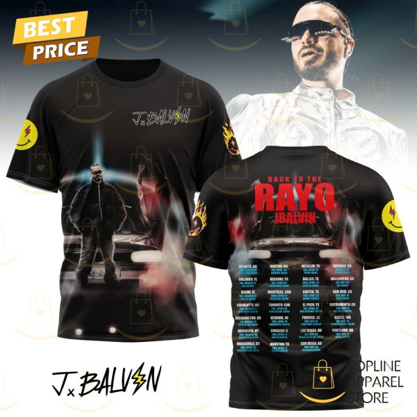 J Balvin – Back To The Rayo 3D T-Shirt