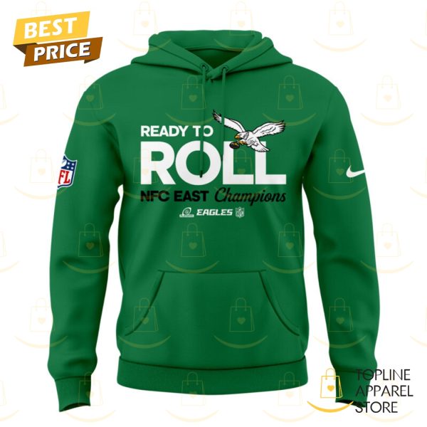 Philadelphia Eagles Nfc East Champions Kelly Green Hoodie