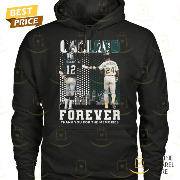 Oakland Athletics x Las Vegas Raiders Signature Thank You For The Memories Unisex T-Shirt