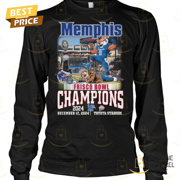 Memphis Tigers Frisco Bowl Champions Unisex T-Shirt