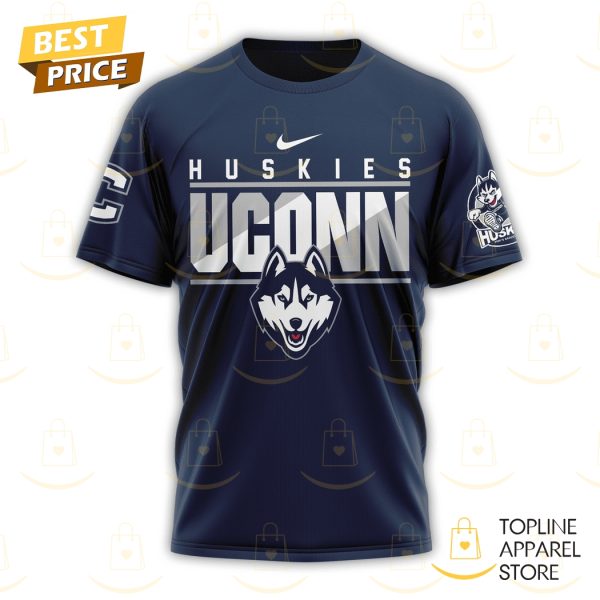 Uconn Huskies Connecticut Husky 3D T-Shirt