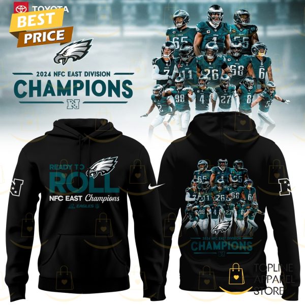 Ready To Roll NFC East Division Champions Philadelphia Eagles Hoodie – Black