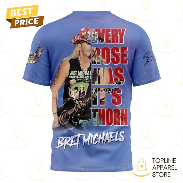 Bret Michaels Every Rose Has Its Thorn 3D T-Shirt