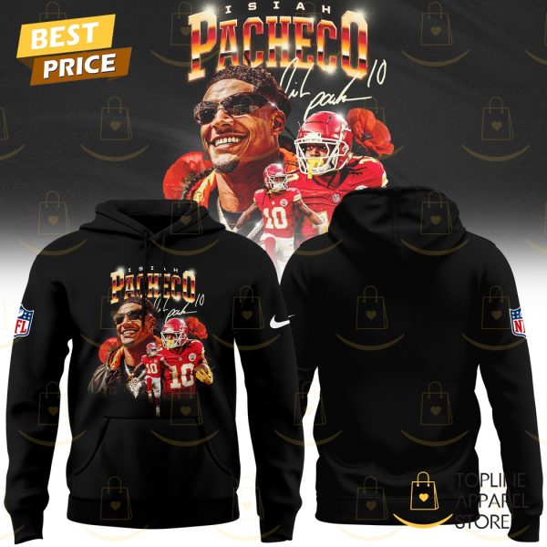 Kansas City Chiefs Isiah Pacheco Signature Hoodie