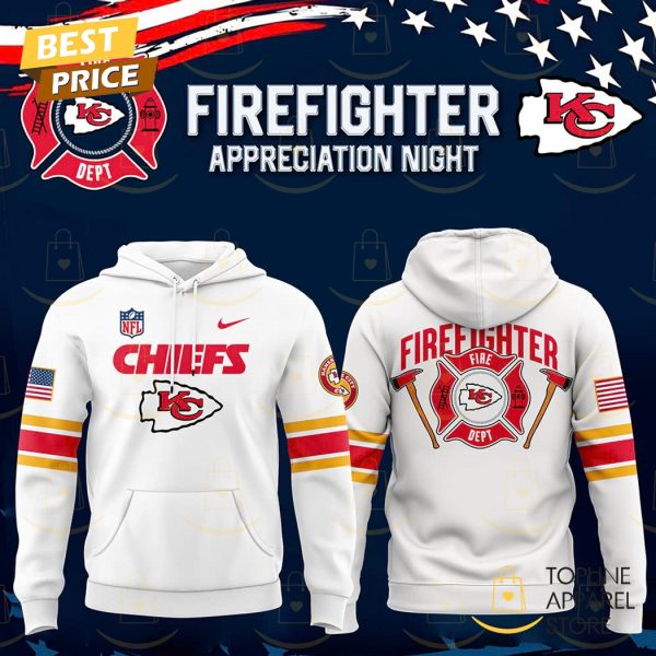 Kansas City Chiefs x 2024 Firefighter Appreciation Night Hoodie