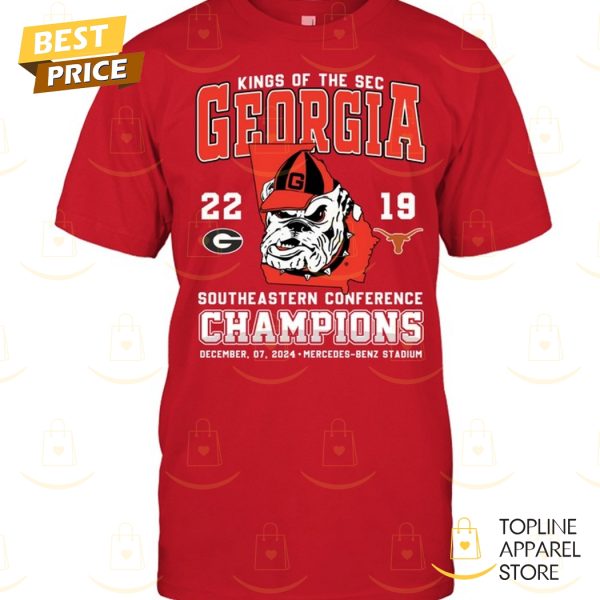 King Of The Sec Georgia Bulldogs Unisex T-Shirt