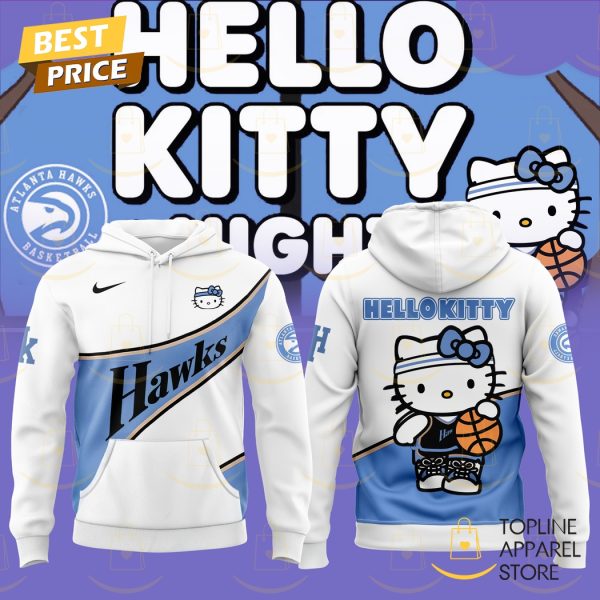 Atlanta Hawks Basketball x Hello Kitty Hoodie