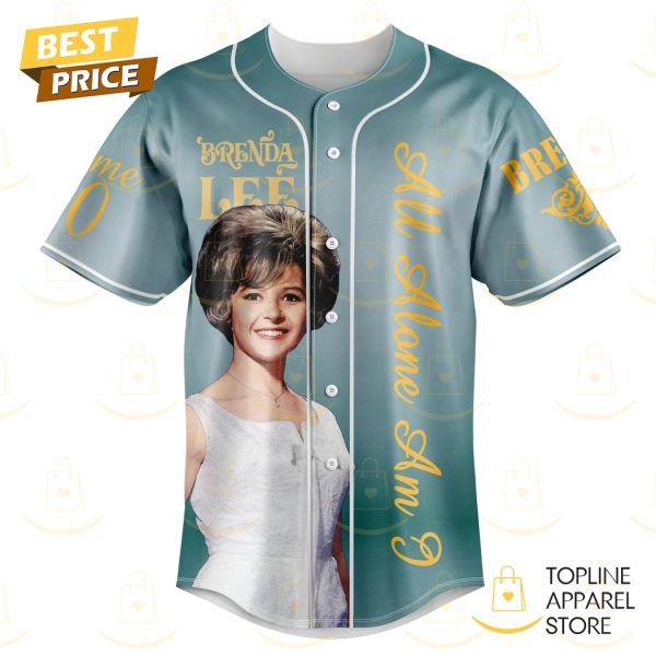 Brenda Lee All Alone Am I Baseball Jersey