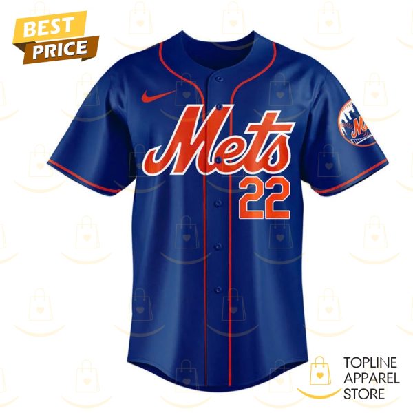 New York Mets Juan Soto 22 Baseball Jersey – Blue