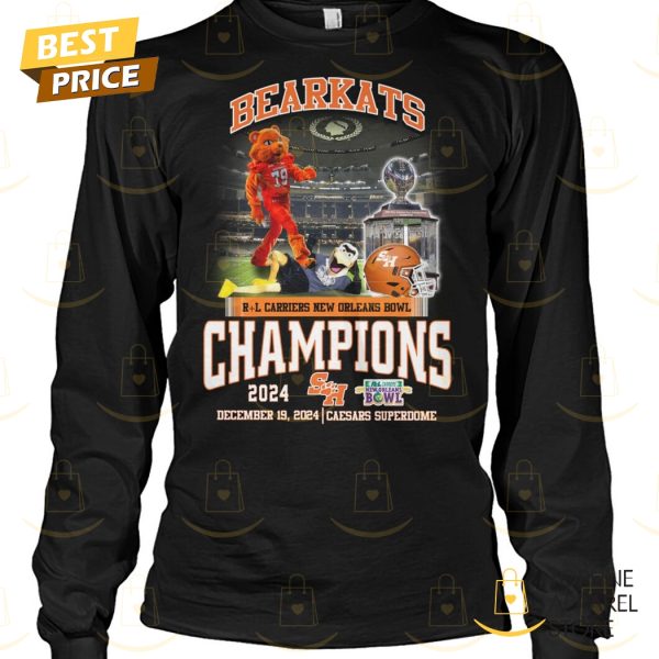 Sam Houston Bearkats Football Champions R L Carriers New Orleans Bowl Unisex T-Shirt