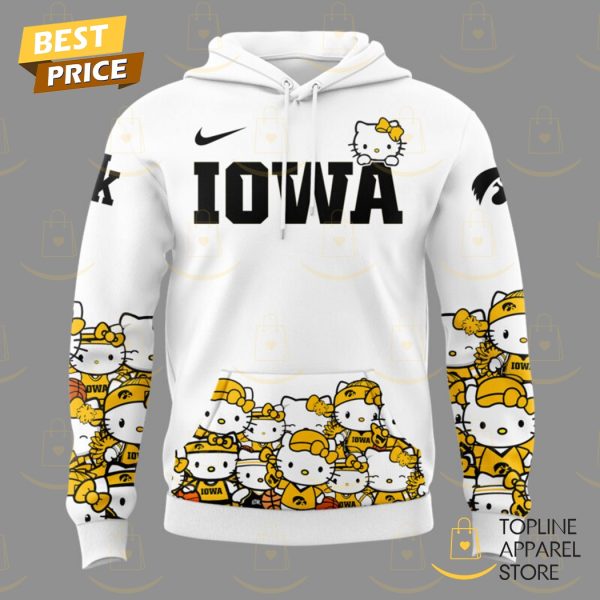 Iowa Hawkeyes Women Basketball x Hello Kitty Hoodie