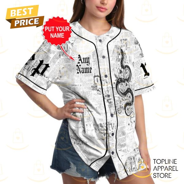 Personalized Taylor Swift Design Baseball Jersey