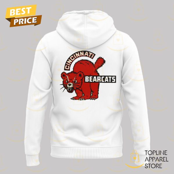 National Champs Cincinnati Bearcats Hoodie – White