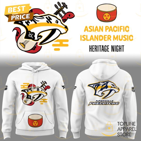 Nashville Predators x Asian Pacific Islander Music Hoodie