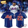 New York Mets Juan Soto 22 Baseball Jersey