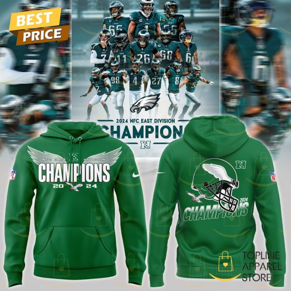 NFC East Division Champions Philadelphia Eagles Hoodie