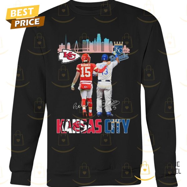 Kansas City Chiefs x Kansas City Royals Signature Unisex T-Shirt